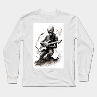 Grayskin Alien Shredding Long Sleeve T-Shirt